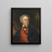 Richard Mentor Johnson - John Neagle — gerahmtes Bild an der Wand