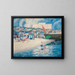 Basse mer - John Noble — gerahmtes Bild an der Wand