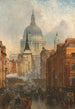 Abendstimmung in Ludgate - John O'Connor — Ansicht des Kunstwerks