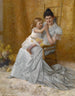 Portrait von Martha Wysor Marsh und ihrem Sohn John Edwin - John Ottis Adams — Ansicht des Kunstwerks