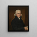 Francis Asbury - John Paradise — gerahmtes Bild an der Wand