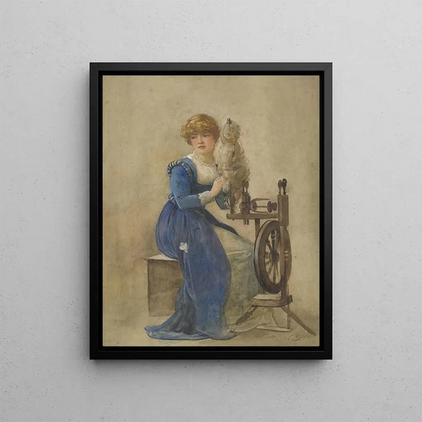 John Parker - Woman spinning.webp