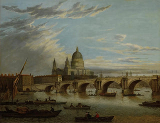 Vue du pont de Londres - John Paul — Ansicht des Kunstwerks