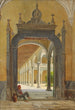 Ein italienischer Klosterhof - John Peter Kornbeck — Ansicht des Kunstwerks