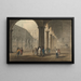 La cour du Royal Exchange - John Preston Neale — gerahmtes Bild an der Wand
