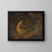 Der Teufel und Tom Walker - John Quidor — gerahmtes Bild an der Wand