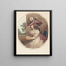Anne Ward Morland Delia en ville - John Raphael Smith — gerahmtes Bild an der Wand