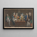 Der verlorene Sohn im Übermaß - John Raphael Smith — gerahmtes Bild an der Wand