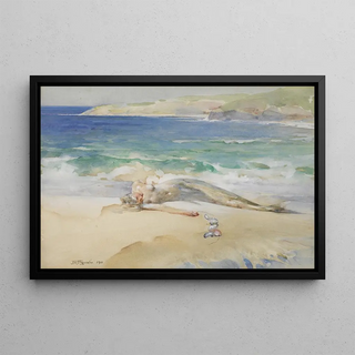 John Reinhard Weguelin - The sleeping mermaid.webp