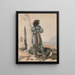 Indien Huron - John Richard Coke Smyth — gerahmtes Bild an der Wand