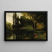 Nachmittag am See - John Ross Key — gerahmtes Bild an der Wand