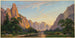 Vallée de Yosemite, vue vers l'ouest - John Ross Key — Ansicht des Kunstwerks