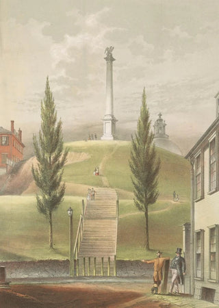 John Rubens Smith - Old Boston Beacon Hill from Derne St.webp