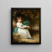 Portrait von Mary Sheppard - John Russell — gerahmtes Bild an der Wand