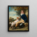 Portrait von Thomas Sheppard - John Russell — gerahmtes Bild an der Wand