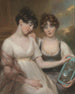 Portrait von Anne und Maria Russell - John Russell — Ansicht des Kunstwerks