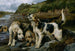 Jagd auf den Otter auf der Spur - John Sargent Noble — Ansicht des Kunstwerks