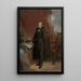 William Henry Harrison - John Sartain — gerahmtes Bild an der Wand