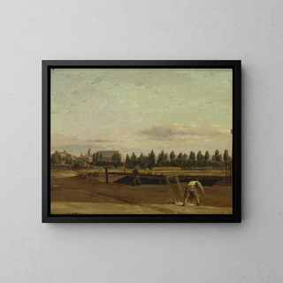 John Seguier - Excavating the Regents Canal with a View of Marylebone Chapel.webp