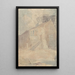 Ein altes Gebäude mit einem Oriel-Fenster, umgewandelt in eine Scheune - John Sell Cotman — gerahmtes Bild an der Wand