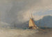 Bateaux au large, tempête approchant - John Sell Cotman — Ansicht des Kunstwerks