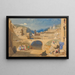 Pont in einer kontinentale Stadt - John Sell Cotman — gerahmtes Bild an der Wand