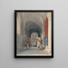 der Norwich-Kathedrale, Innenansicht des nördlichen Seitenschiffs des Chors, Blick nach Osten - John Sell Cotman — gerahmtes Bild an der Wand