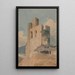 Château de Sheriff Hutton Yorkshire - John Sell Cotman — gerahmtes Bild an der Wand