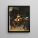 In seinen Tassen - John Seymour Lucas — gerahmtes Bild an der Wand