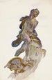 Eine Statue in Rom - John Singer Sargent — Ansicht des Kunstwerks