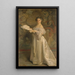 Ada Rehan - John Singer Sargent — gerahmtes Bild an der Wand