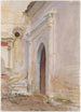 Bogenförmige Tür - John Singer Sargent — Ansicht des Kunstwerks