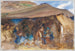 Zelt Beduine - John Singer Sargent — Ansicht des Kunstwerks
