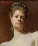 Modell Blondine - John Singer Sargent — Ansicht des Kunstwerks