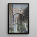 Pont des Soupirs - John Singer Sargent — gerahmtes Bild an der Wand