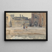 Campo dei Frari, Venedig - John Singer Sargent — gerahmtes Bild an der Wand