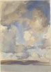 Wolken - John Singer Sargent — Ansicht des Kunstwerks