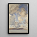 Wolken - John Singer Sargent — gerahmtes Bild an der Wand