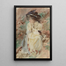 Eliza - John Singer Sargent — gerahmtes Bild an der Wand