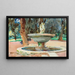 Fontaine des Poupées, Villa Borghèse, Rom - John Singer Sargent — gerahmtes Bild an der Wand