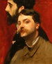 François Flameng und Paul Helleu - John Singer Sargent — Ansicht des Kunstwerks