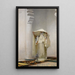 Rauch von grauem Amber - John Singer Sargent — gerahmtes Bild an der Wand