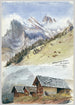 Gspaltenhorn Mürren - John Singer Sargent — Ansicht des Kunstwerks