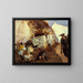 Zigeunercamp - John Singer Sargent — gerahmtes Bild an der Wand