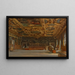Saal des Großen Rats im Dogenpalast Venedig - John Singer Sargent — gerahmtes Bild an der Wand