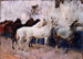 Pferde in Palma - John Singer Sargent — Ansicht des Kunstwerks