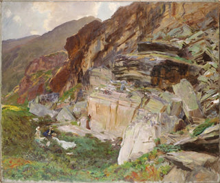 In das Simplon-Tal - John Singer Sargent — Ansicht des Kunstwerks