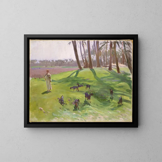 John Singer Sargent - Landscape with Goatherd.webp