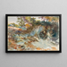 Landschaft mit Palmen - John Singer Sargent — gerahmtes Bild an der Wand
