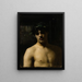 Mann mit Lorbeerkranz - John Singer Sargent — gerahmtes Bild an der Wand